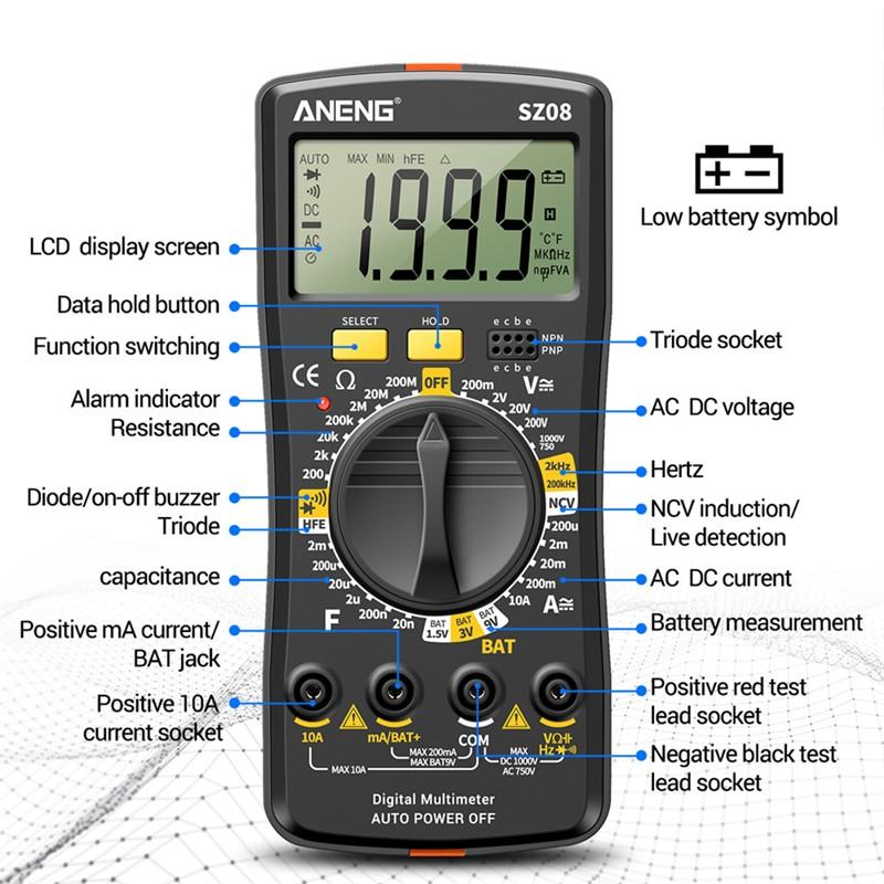 Multimeter Super-Slim