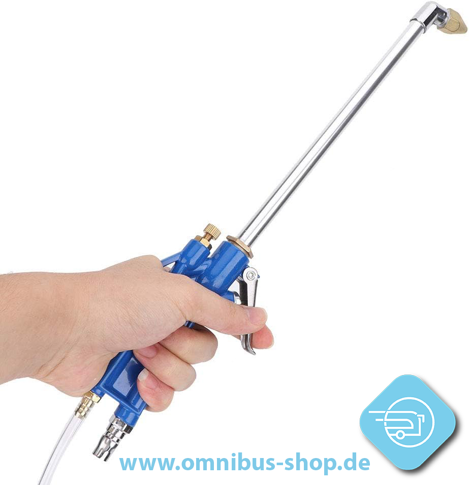 Druckluft Reinigungslanze 40cm - mit 100cm Schlauch.