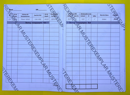 Fahrtenbuch Linienbus